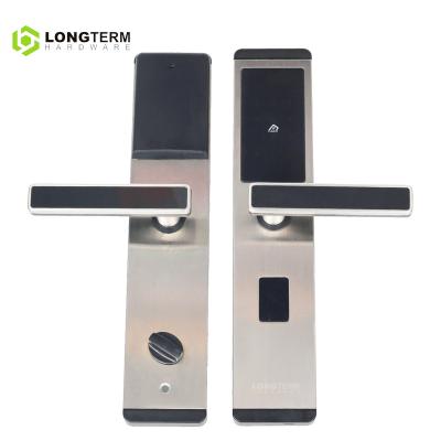 China High Security Stainless Password Stainless Home Hotel Door Lock Door Lock Smart Home Anti-theft IC Card Unlock Electronic Lock for sale