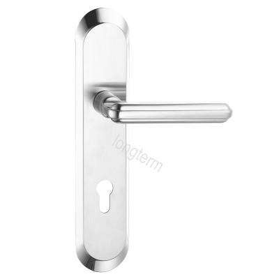 China 304 SS Modern Stainless Steel Lever Door Locks And Handles for sale