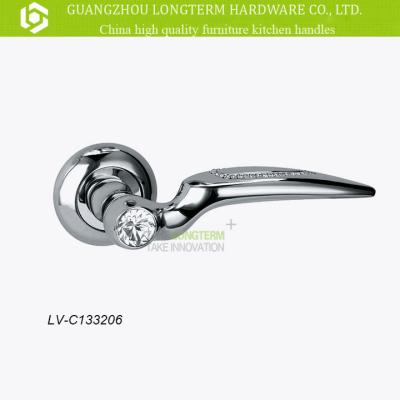 China Box door/panel door/luxury interior glass door handle/door handle set timber door lever for wooden door for sale