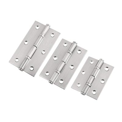 China Anti Rust Thick Stainless Steel Cabinet Door Hinge 2 Inch/2.5 Inch/3 Inch Small Hinge Quiet Bearing Flat Hinge for sale