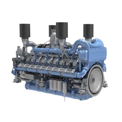 China Intercooling Air Intake 20 Cylinder Four Cylinder V-Type Supercharging And Stroke 2120 KW 20m33 Engine Generator for sale