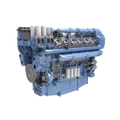 China Motor 12M55 12M55 Electrically Driven High Voltage Common Rail Polycylinder Power Generator for sale