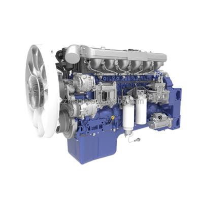 China Crane Original Weichai 450Hp Wp12 Series Marine Engine Boat Motor Ship Engine Wp12 Tug Vehicles Truck for sale