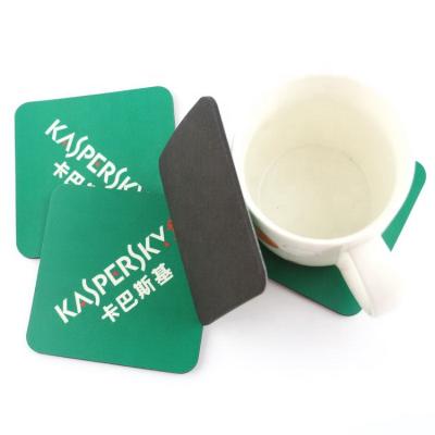 China Sustainable Promotional Eva Mug Coaster With Square Shape In Stock for sale