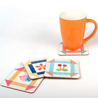 China Sustainable Wood Custom Coaster Set Boxes For Coasters for sale