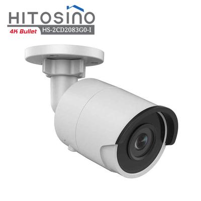 China Hitosino OEM Vision Bullet 8MP 4K HS-2CD2083G0-I IR PoE WDR Security IP Video Home Camera Waterproof / Waterproof Outdoor Network for sale