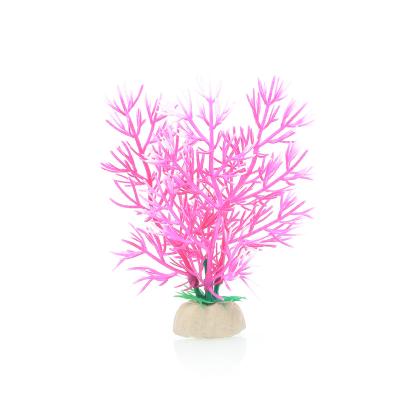 China Viable Artificial Aquarium Plastic Landscape Grass Decoration and Emulational Aquatic Plant Props Crafts for sale