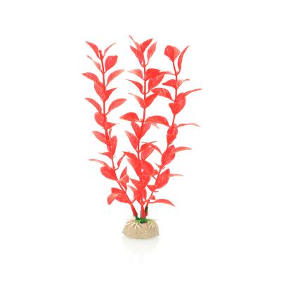 China Viable Aquarium Aquatic Plant Accessories Good Quality Artificial Plastic Green Grass Plants Landscape Decorations for sale