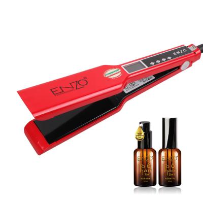 China Hotel ENZO New 4 In 1 Hair Care Does Not Hurt Hair To Pull Machine OEM Unite Hair Straightener Led Digital Display Temperature Control for sale