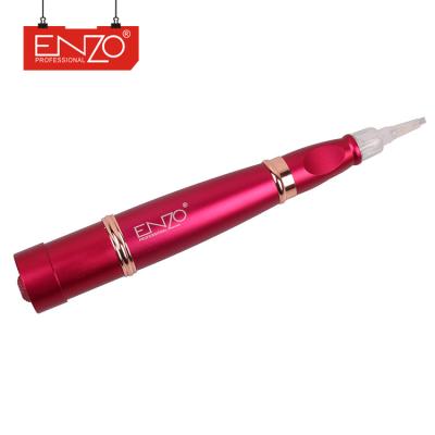 China Different Types of ENZO Commercial Portable Professional Digital Permanent Makeup Electric Eyebrow Tattoo Machine Gun With Pen for sale