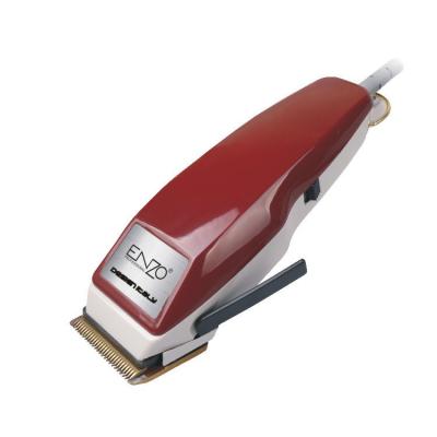 China New Design ENZO Iraq Fashion Hotel Low Price Long Life Barber Shop OEM Custom High Power Men's Manual Hair Trimmer With Limit Combs for sale