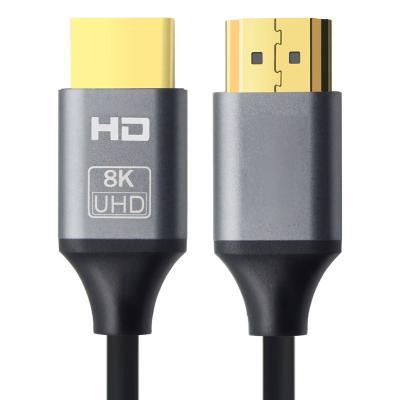 China High Quality 8K Data Transmission OEM ODM HDMI Male To Male Cable 8K 60Hz HDMI Cord With 24K Gold Plated 1M 2M 3M 5M For Laptop HDTV PS5 for sale