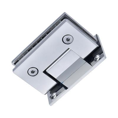 China Modern Good Quality Stainless Steel Hotel Shower Bathroom Door Hinges Glass Sliding Door 90 Degree Hinge for sale