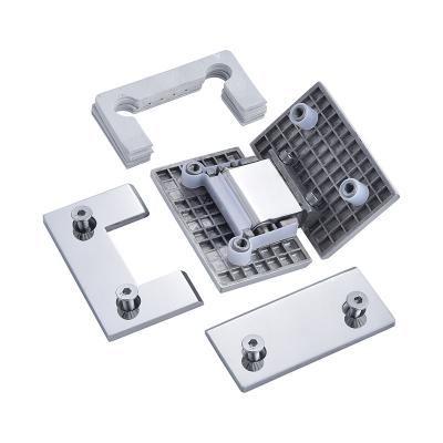 China Modern Hinge Top Quality Stainless Steel Glass To Wall Shower Bathroom Small Door Hinges for sale