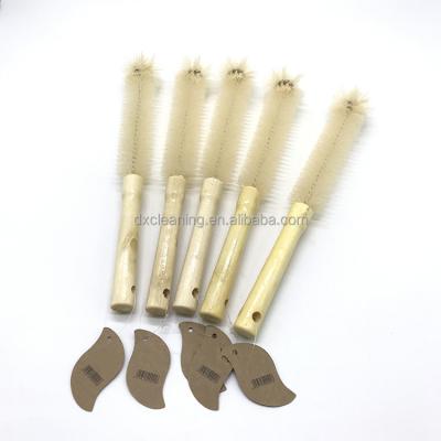 China Viable Bottle Cleaners Long Handle Nylon Bristle Cup Pin Brush for sale