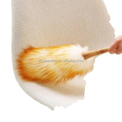 China Disposable Natural Feather Cloth For Ceiling Fans Car Handle Wool Cleaning Wood Cloth Along for sale