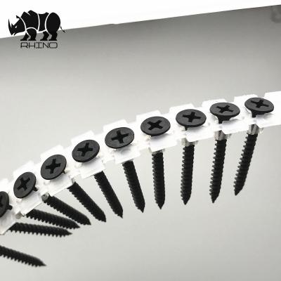 China C1022 Plastic Strip Assembled Coarse Thread Drywall Screw Assembled Screw for sale