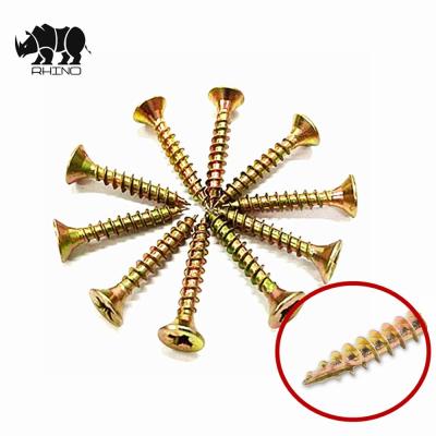 China C1022A Pozi PZ1 Double Countersunk Chipboard Screw Wood Screw for sale