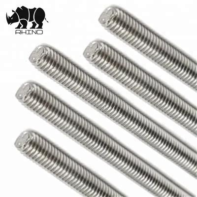 China Galvanized instruction and plain quality professional din975 threaded rod for sale