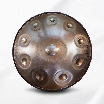 China Stainless - 14 Jingle Ember Customized Tones Professional Musical Instruments Stainless Steel Hand Drum Handpan High Quality Handcrafted Ember Pan for sale