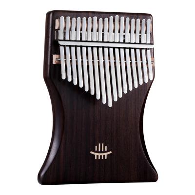 China Rosewood B 17 Key - Kalimba Flat Percussion Piano Thumb Cup Musical Instrument Wooden Drum Kalimba - Rosewood - Professional for sale