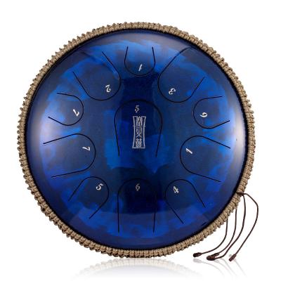 China B-11 Note-13 Inch-c Principal-Jewel Musical Instruments Percussion Drum Instrument Blue Steel Tongue Steel Hand Pan Hand Pan for sale