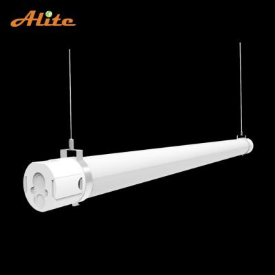 China Residential 1.5M 45W IP69K Waterproof Linkable Vapor Tight Proof Led Mounting Tri Function Dimming LED Proof Light Round for sale