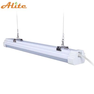 China Residential Underground IP65 120LM 45W 4FT Linear Led Vapor Fixture Tight Tube Tri-Proof Light for sale