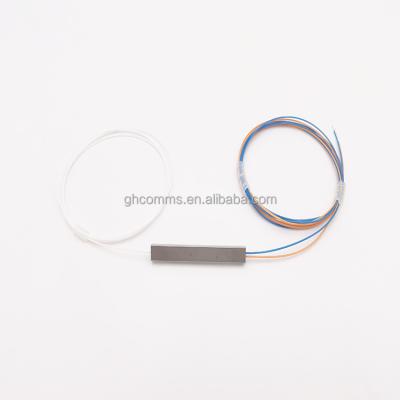 China Factory 1x2 1x4 1x8 1x16 1X32 1X64 900um Steel Tube Type Fiber Optic FTTH OEM Splitter for sale