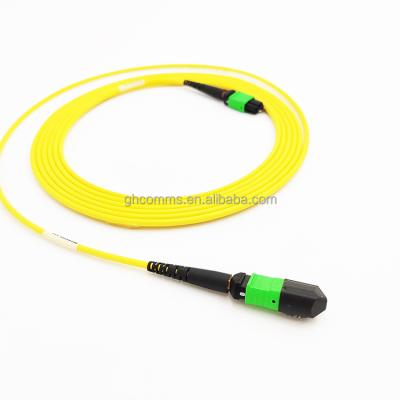 China FTTH OM3 OM4 OM5 G657A1 High Density Fiber Optic Patch Cord MPO MTP for sale