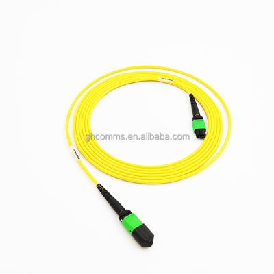 China FTTH G657A2 High Density Single Mode Fiber Optic Patch Cord MPO MTP for sale