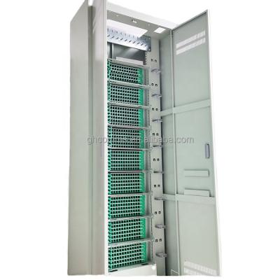 China FTTH Telecommunication Equipment ODF Fiber Optic Distribution Frame for sale