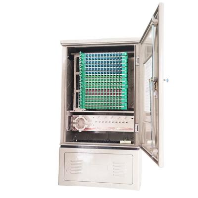 China Outdoor FTTX SMC Fiber Optic Cross Connect Distribution Cabinet for sale