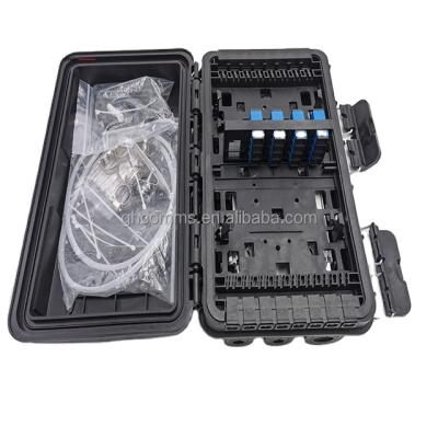 China Outdoor Plastic FTTH 12 Way FTTH Fiber Optic Joint Closure for sale