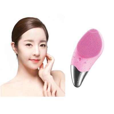 China Nourishing Silicone Electric Waterproof Rechargeable Facial Cleaning Brush for Remove makeup for sale