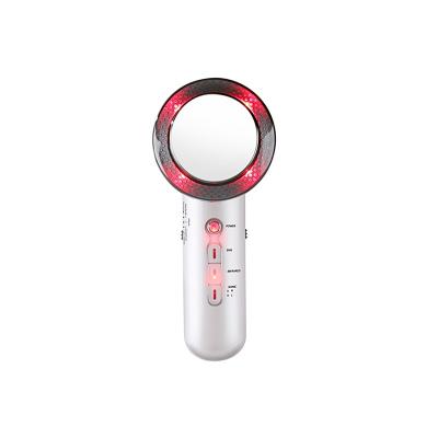 China Face 3 In 1 Beauty Led EMS Micro Ultrasonic Electric Skin Slimming Massager Machine for sale