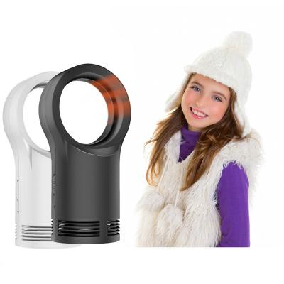 China 2021 Household Fashion Design Winter Leafless Heater Mini Portable Electric Fan Heater for sale