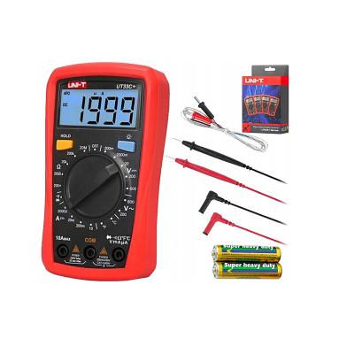 China Multitester High Precision UT33C+ Search Diode Tester LCD Display Meter Manual Ammeter Multitester for sale