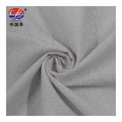 China Hot Selling Anti-bacteria Organic Breathable Burnout Bamboo Fabric With Ealstine For Men's Shirts for sale