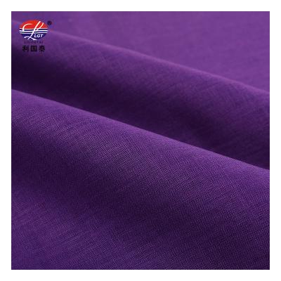 China 100%linen Colors Gauze Fabric Breathable Customizable Fabric For Clothing for sale