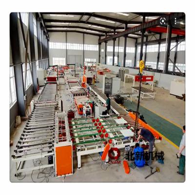 China Factory Plaster / Gypsum Ceiling Tile Making Machine / Gypsum Board Lamination Production Line for sale