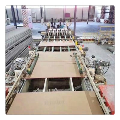 China China factory price automatic gypsum board plasterboard production line for hotels /gypsum board machine production line for sale