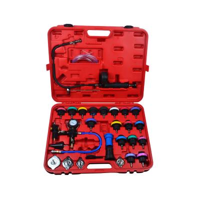 China 29pc Universal Radiator Pressure Tester Tool Auto Kit Cooling Diagnostic Tool for sale