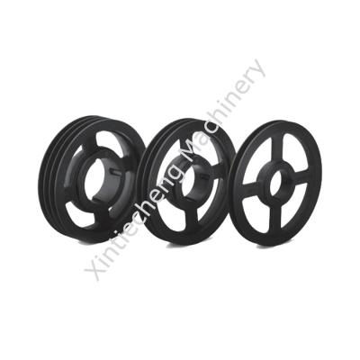 China Customized Cast Iron Timing Belt Pulley V Belt Pulleys For Taper Bushes for sale