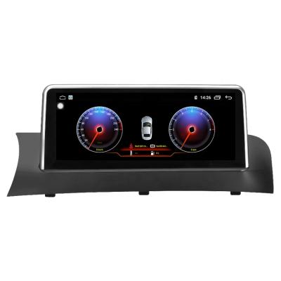 China Original ID7 UI Android 2021 10.0 IPS 2.5D Touch Screen Car Stereo For BMW X3 X4 F25 F26 2011-2017 for sale