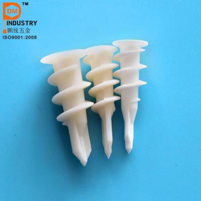 China Plasterboard Wall Socket Drywall Screw Nylon Anchor for sale