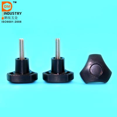 China Steel Plastic Knurled M4 Knob Thumb Screw for sale