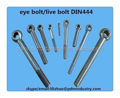 China DIN444 Stainless Steel Eye Bolt for sale