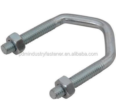 Китай For All Kinds Of M8 Pipe Flange Galvanized U Bolt With Nuts And Gaskets продается