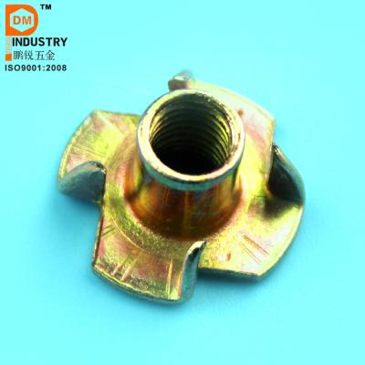 China Galvanized PDM Carbon Steel Carbon Steel M8 Tee Nut In China for sale